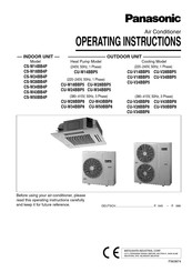 Panasonic CS-W50BB4P Bedienungsanleitung