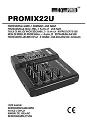 HQ-Power PROMIX22U Bedienungsanleitung