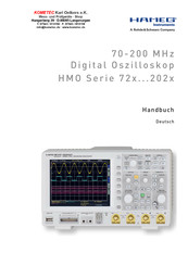 Hameg HMO202 Series Handbuch