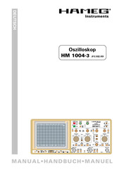 Hameg HM 1004-3 Handbuch