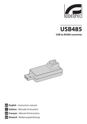 Videotec USB485 Bedienungsanleitung
