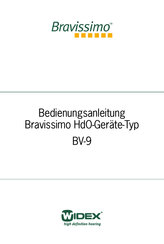 Widex Bravissimo BV-9 Bedienungsanleitung