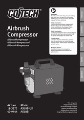 CO/Tech AS18B-series Original Bedienungsanleitung