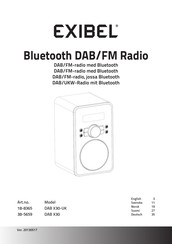 Exibel DAB X30-UK Bedienungsanleitung