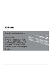 D-Link DES-1018P Handbuch