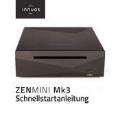 innuos ZENmini Mk3 Schnellstartanleitung