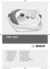 Bosch PMF2232 Gebrauchsanleitung
