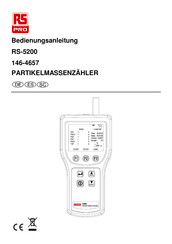 RS Pro RS-5200 Bedienungsanleitung