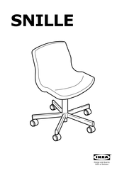 IKEA SNILLE Bedienungsanleitung