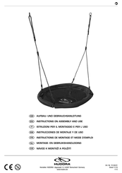 Hudora Nestschaukel 90 Aufbau- Und Gebrauchsanleitung