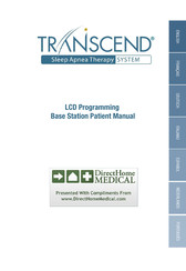 Transcend Lcd Programming Base Station Patienten-Bedienungsanleitung