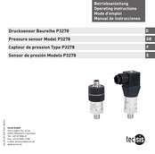 WIKA P3278 Betriebsanleitung