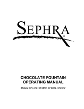 Sephra CF23R2 Bedienungsanleitung