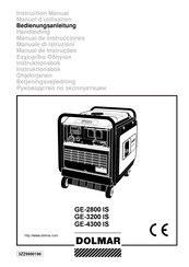 Dolmar GE-4300 L Bedienungsanleitung