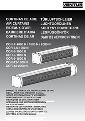 Ventur COR-12-1500 N Gebrauchs- Und Montageanweisung