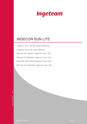 Ingeteam INGECON SUN 2.5 Benutzeranleitung
