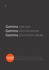 Kemppi Gamma GTH3 AIRLINE Gebrauchsanweisung
