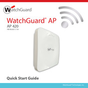 Watchguard AP 420 Schnellstart-Anleitung