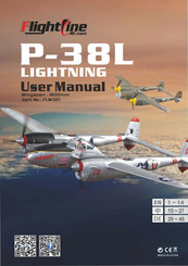 Flightline P-38L Lightning Bedienungsanleitung