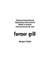 Farmer Grill FG040 Gebrauchsanleitung