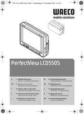Waeco PerfectView LCD550S Bedienungsanleitung