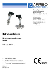 Afriso EURO-INDEX DMU 02 Vario Serie Betriebsanleitung