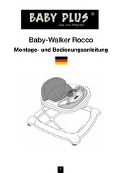Baby Plus Rocco Montage- Und Bedienungsanleitung
