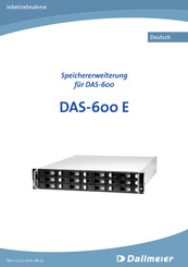 dallmeier DAS-600 E Inbetriebnahme