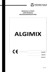 Tecno-gaz ALGIMIX Bedienungsanleitung