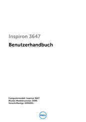 Dell Inspiron 3647 Benutzerhandbuch