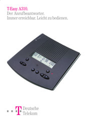 T-Mobile T-Easy A310 Handbuch
