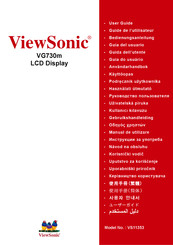 ViewSonic VG730m Bedienungsanleitung