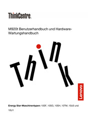 Lenovo ThinkCentre M920t Benutzerhandbuch