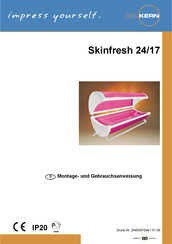Dr.Kern Skinfresh 24/17 Montage- Und Gebrauchsanweisungen