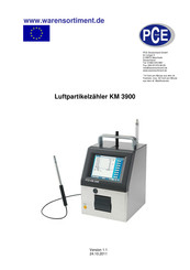 PCE Instruments KM 3900 Bedienungsanleitung