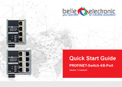 Belle Electronic PROFINET-Switch 8-Port Schnellstartanleitung