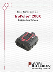 Laser Technology TruPulse 200X Gebrauchsanleitung