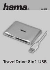 Hama TravelDrive 8in1 USB Bedienungsanleitung