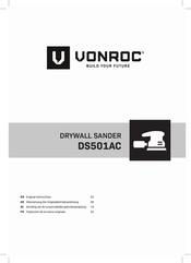 VONROC DS501AC Originalbetriebsanleitung