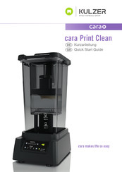 Kulzer cara Print Clean Kurzanleitung