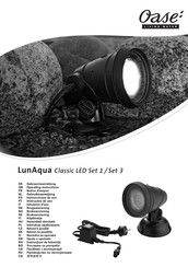 Oase LunAquaClassic LED Set 1 Gebrauchsanleitung