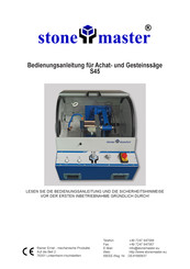 Stonemaster S45 Bedienungsanleitung