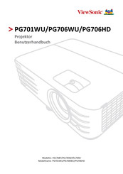 ViewSonic PG700 series Benutzerhandbuch