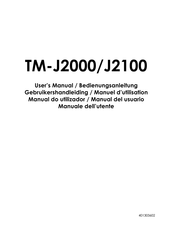 Epson TM-J2100 Bedienungsanleitung