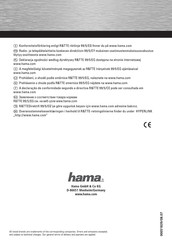 Hama Mini V3 Bedienungsanleitung