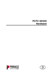 Pinnacle PCTV 3010iX Bedienungsanleitung
