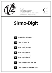 V2 SPA Sirmo-Digit Bedienungsanleitung