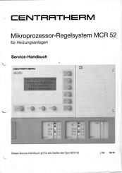 Centratherm MCR 52 Servicehandbuch