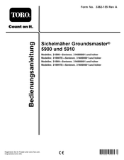 Toro Groundsmaster 5900 Bedienungsanleitung