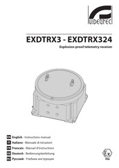 Videotec EXDTRX3 Bedienungsanleitung